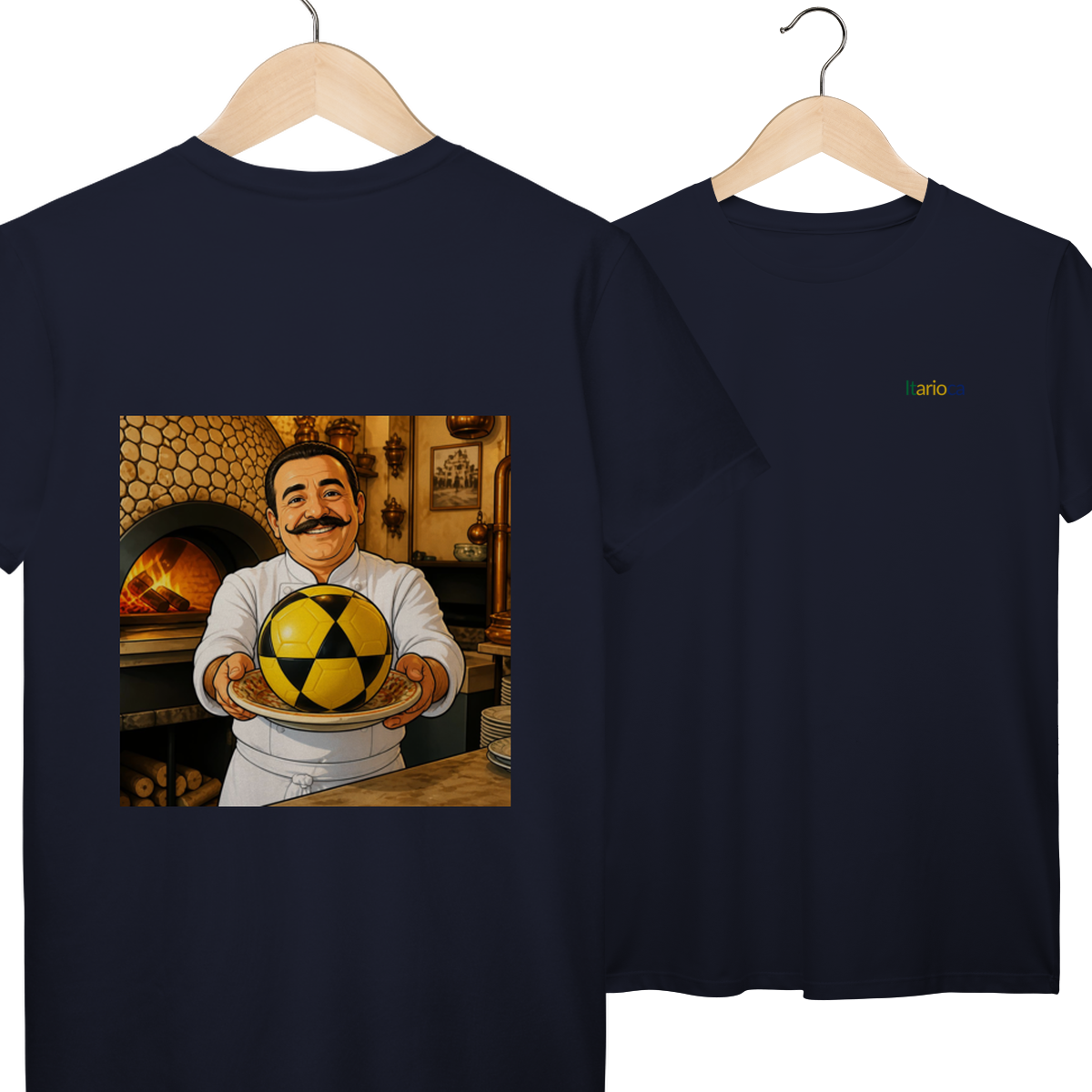 Camiseta Itarioca Pizzaiolo – Pizza, Resenha e Estilo! 🍕🇮🇹