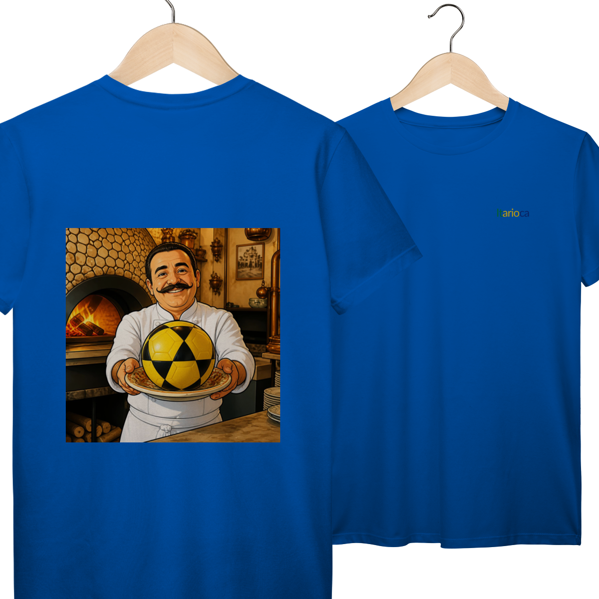 Camiseta Itarioca Pizzaiolo – Pizza, Resenha e Estilo! 🍕🇮🇹