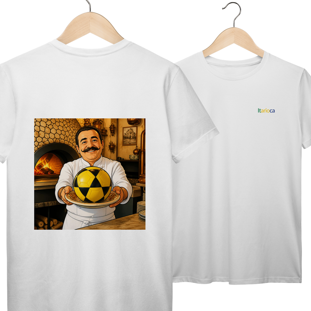 Camiseta Itarioca Pizzaiolo – Pizza, Resenha e Estilo! 🍕🇮🇹