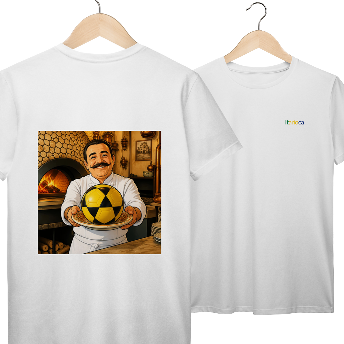 Camiseta Itarioca Pizzaiolo – Pizza, Resenha e Estilo! 🍕🇮🇹