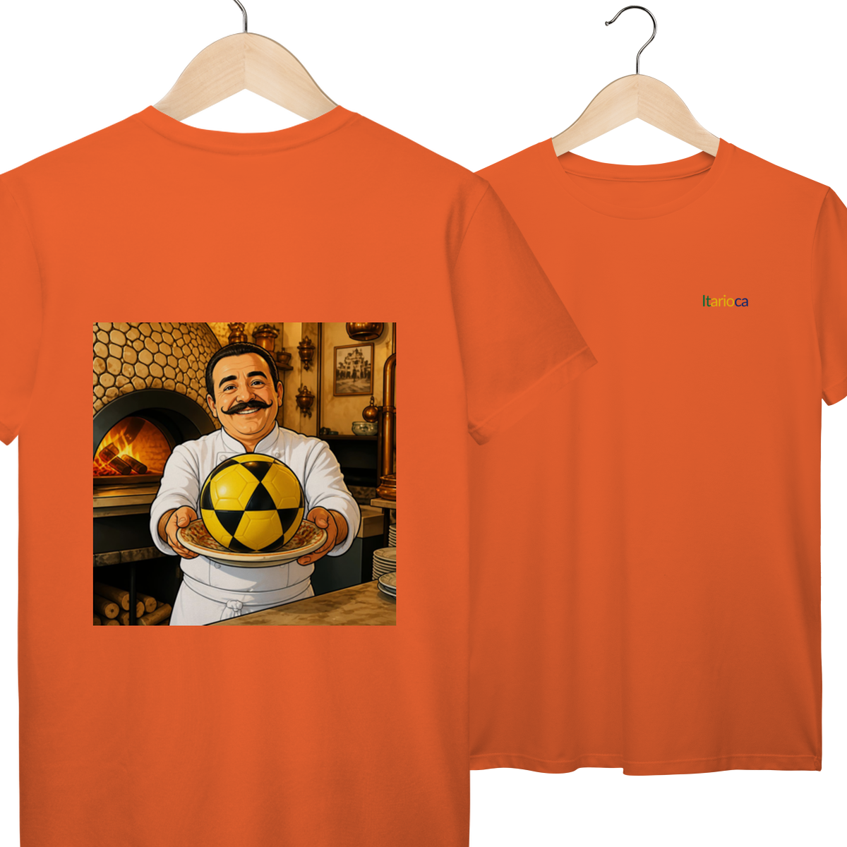Camiseta Itarioca Pizzaiolo – Pizza, Resenha e Estilo! 🍕🇮🇹