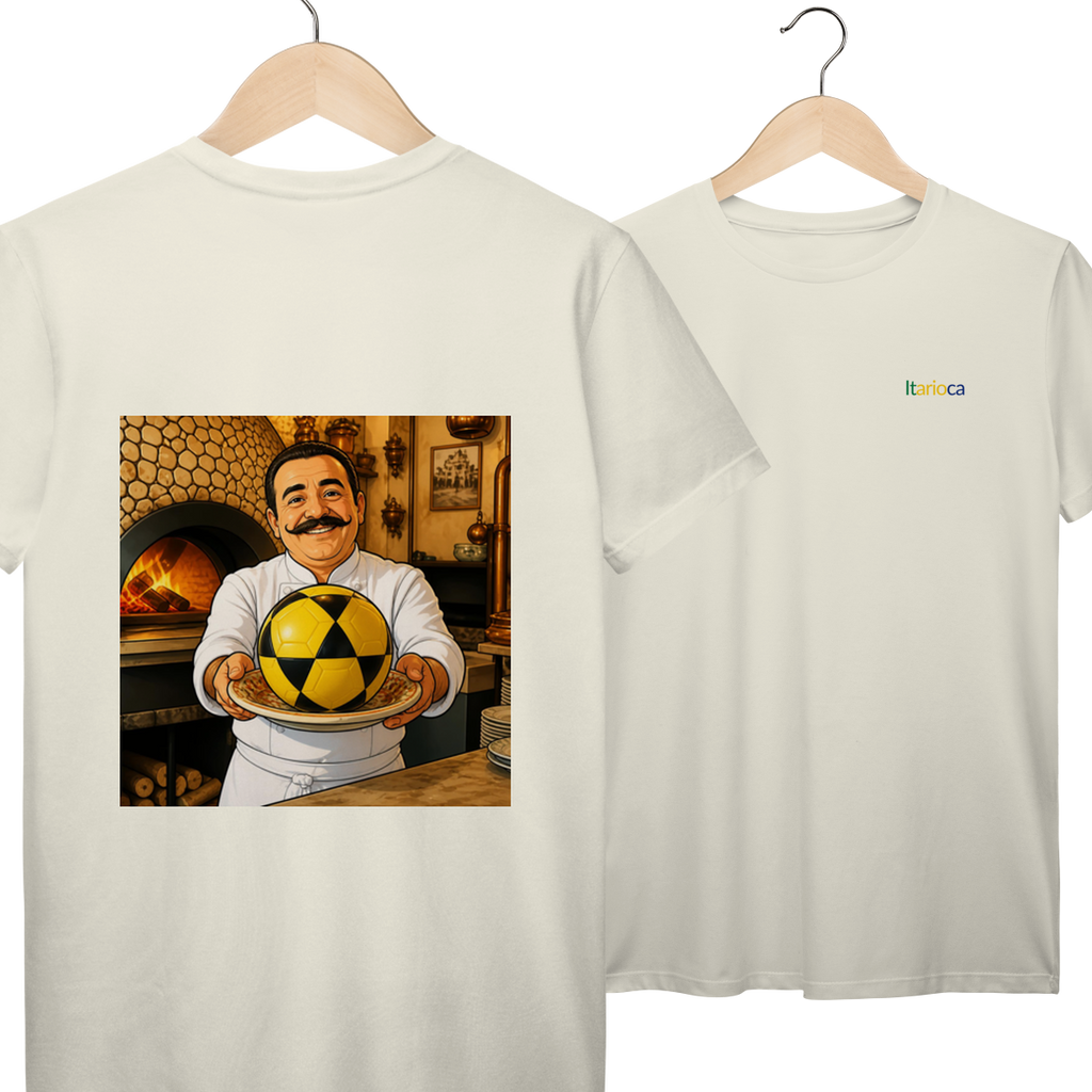 Camiseta Itarioca Pizzaiolo – Pizza, Resenha e Estilo! 🍕🇮🇹