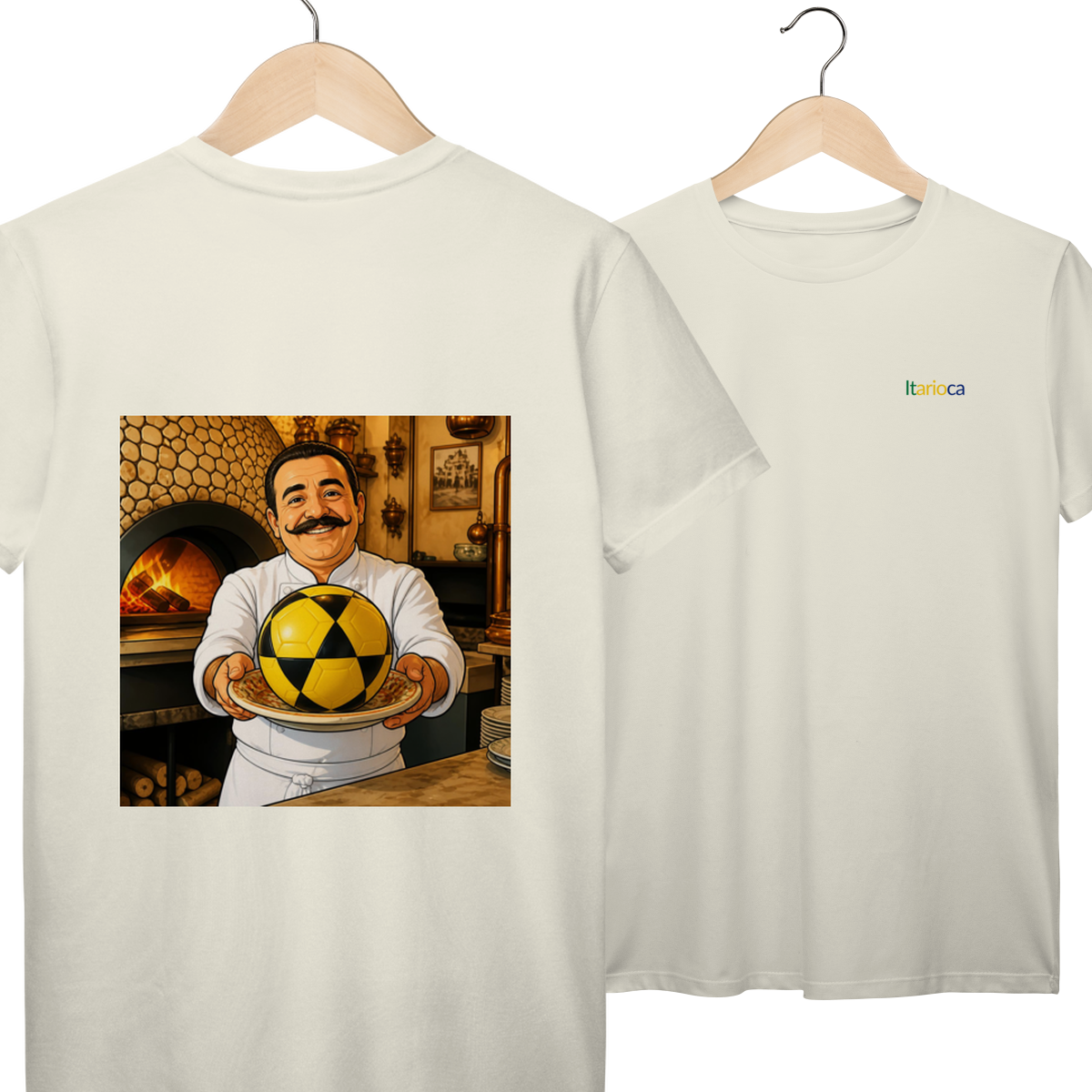 Camiseta Itarioca Pizzaiolo – Pizza, Resenha e Estilo! 🍕🇮🇹