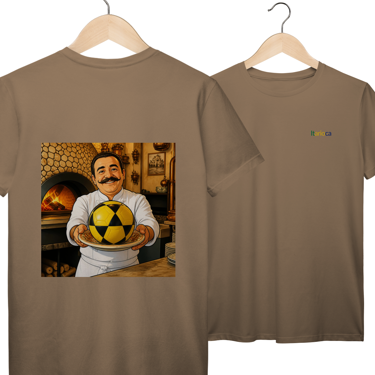 Camiseta Itarioca Pizzaiolo – Pizza, Resenha e Estilo! 🍕🇮🇹