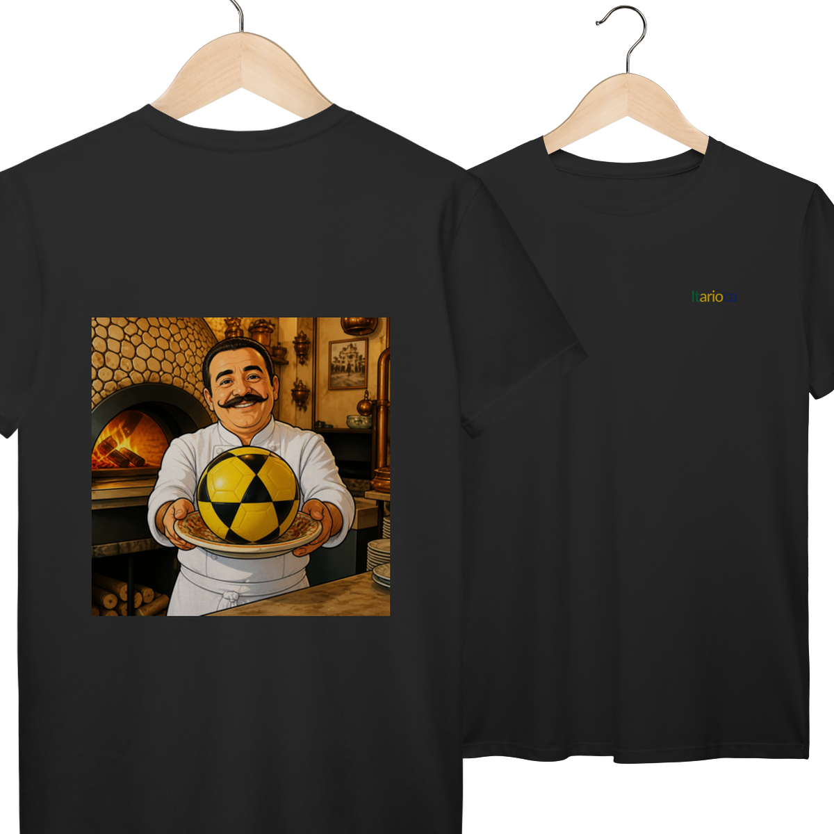 Camiseta Itarioca Pizzaiolo – Pizza, Resenha e Estilo! 🍕🇮🇹