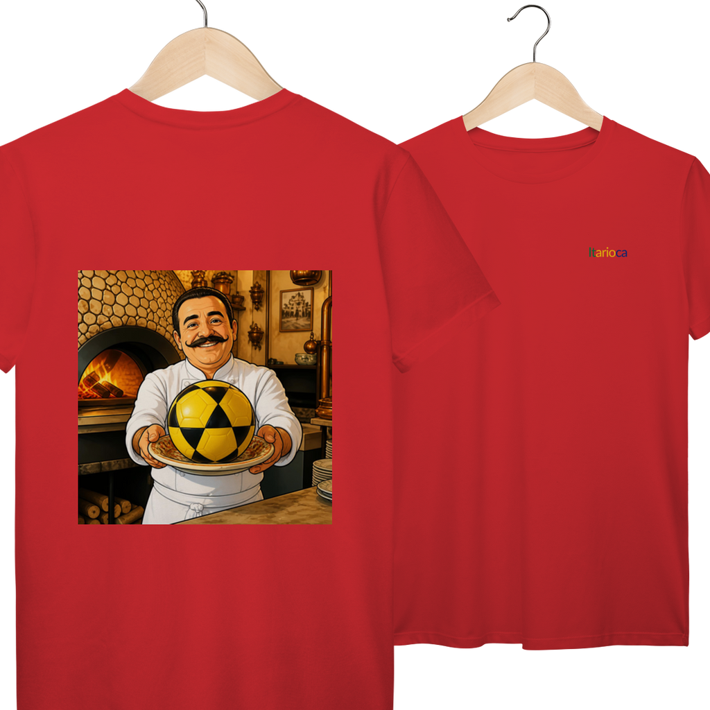 Camiseta Itarioca Pizzaiolo – Pizza, Resenha e Estilo! 🍕🇮🇹